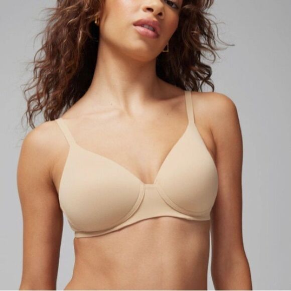 Soma Embraceable Full Coverage Bra Nude Cream 42D - Picture 1 of 9
